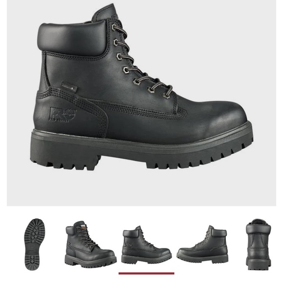 Timberland PRO Direct Attach 6”. Men's Size 10 wide. Waterproof Boots.  New - Picture 1 of 5
